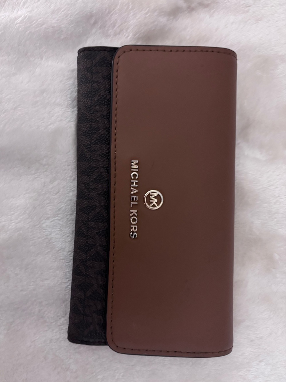 Michael Kors Brown and Dark Brown Wallet